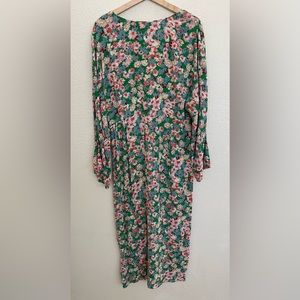 Zara floral dress size L